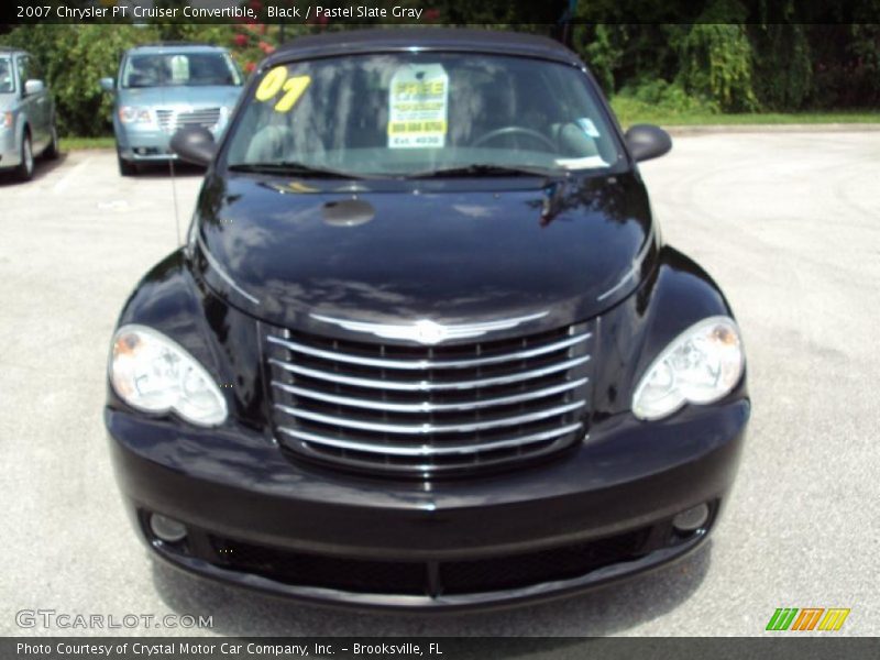 Black / Pastel Slate Gray 2007 Chrysler PT Cruiser Convertible