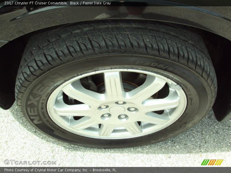 Black / Pastel Slate Gray 2007 Chrysler PT Cruiser Convertible