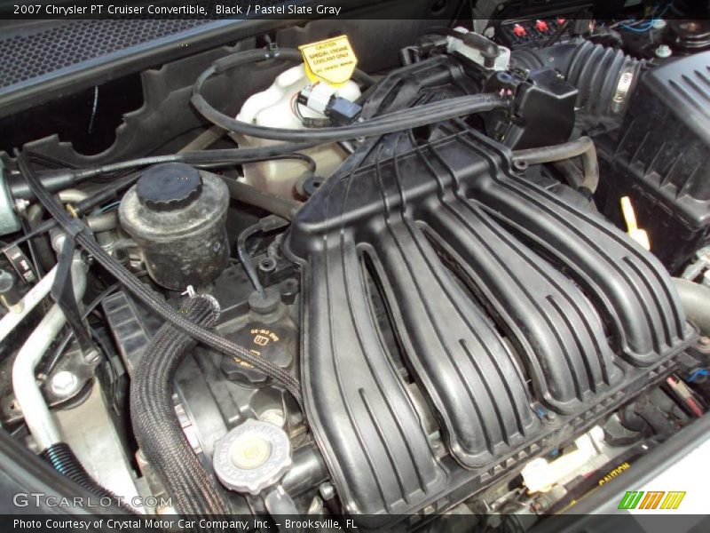 Black / Pastel Slate Gray 2007 Chrysler PT Cruiser Convertible