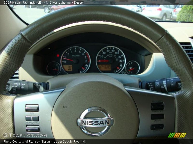 Silver Lightning / Desert 2007 Nissan Pathfinder LE 4x4