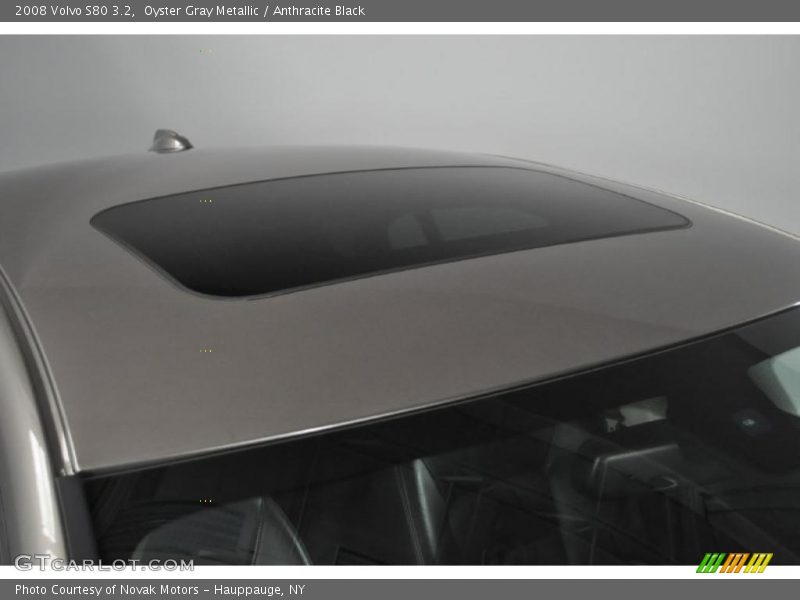 Oyster Gray Metallic / Anthracite Black 2008 Volvo S80 3.2