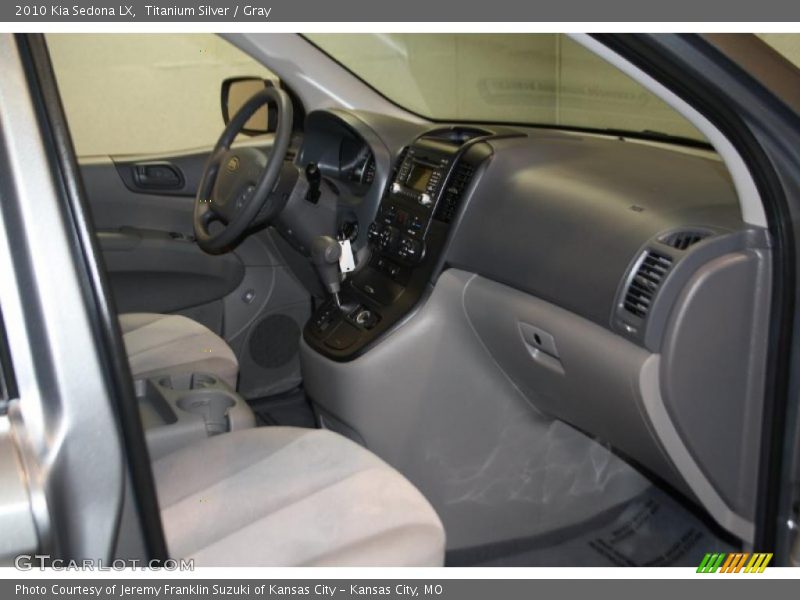 Titanium Silver / Gray 2010 Kia Sedona LX