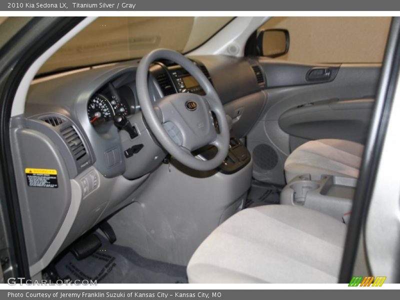 Titanium Silver / Gray 2010 Kia Sedona LX
