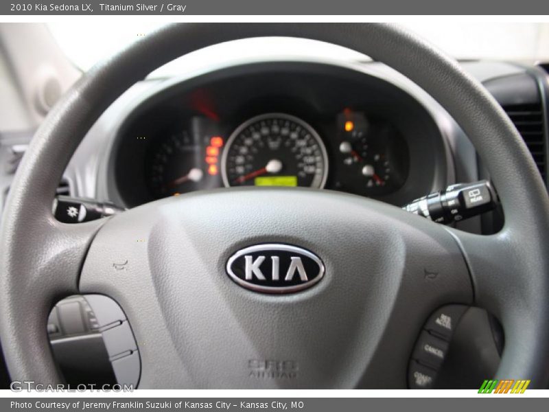 Titanium Silver / Gray 2010 Kia Sedona LX