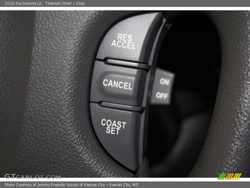 Titanium Silver / Gray 2010 Kia Sedona LX
