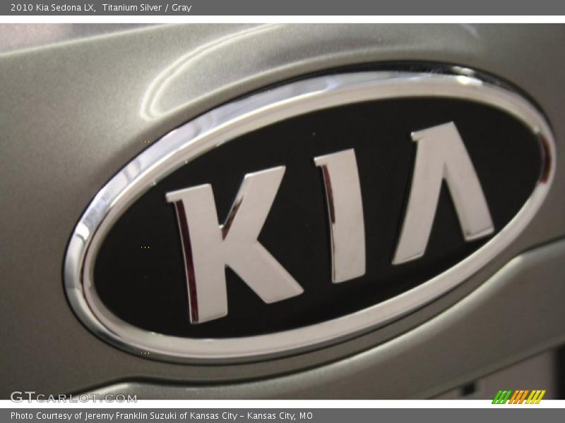 Titanium Silver / Gray 2010 Kia Sedona LX