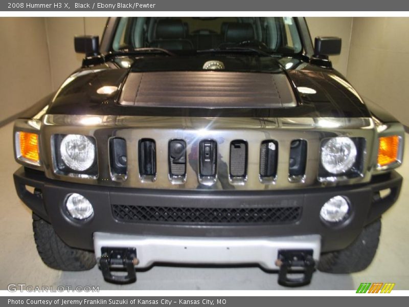 Black / Ebony Black/Pewter 2008 Hummer H3 X