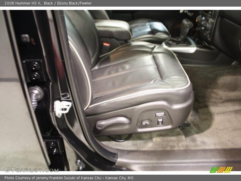 Black / Ebony Black/Pewter 2008 Hummer H3 X
