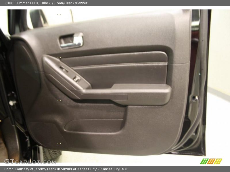 Black / Ebony Black/Pewter 2008 Hummer H3 X