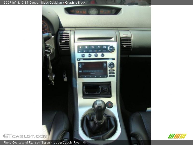 Black Obsidian / Graphite Black 2007 Infiniti G 35 Coupe
