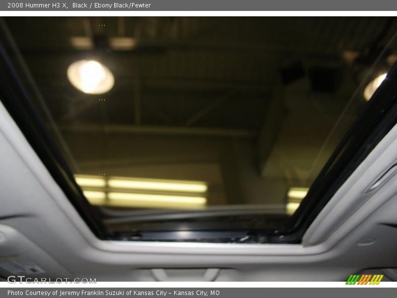 Black / Ebony Black/Pewter 2008 Hummer H3 X