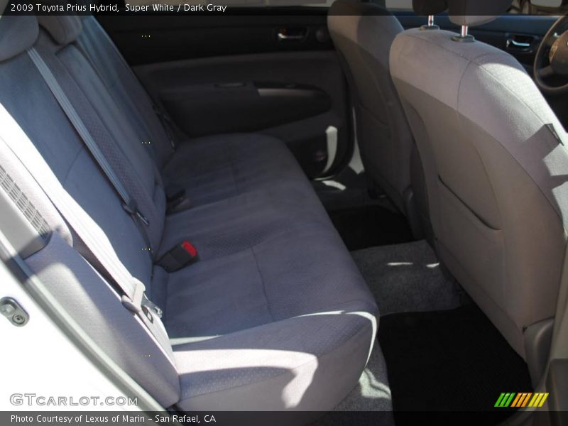 Super White / Dark Gray 2009 Toyota Prius Hybrid