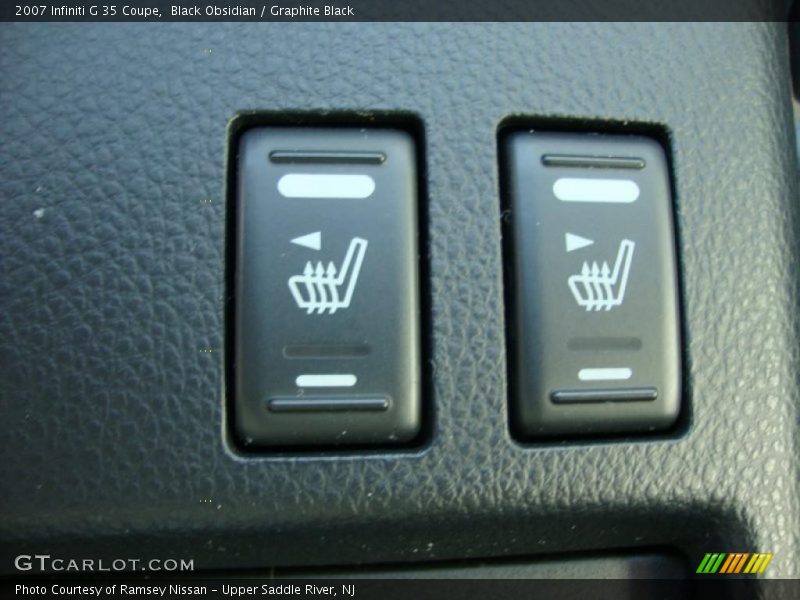 Black Obsidian / Graphite Black 2007 Infiniti G 35 Coupe