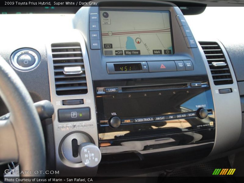Super White / Dark Gray 2009 Toyota Prius Hybrid