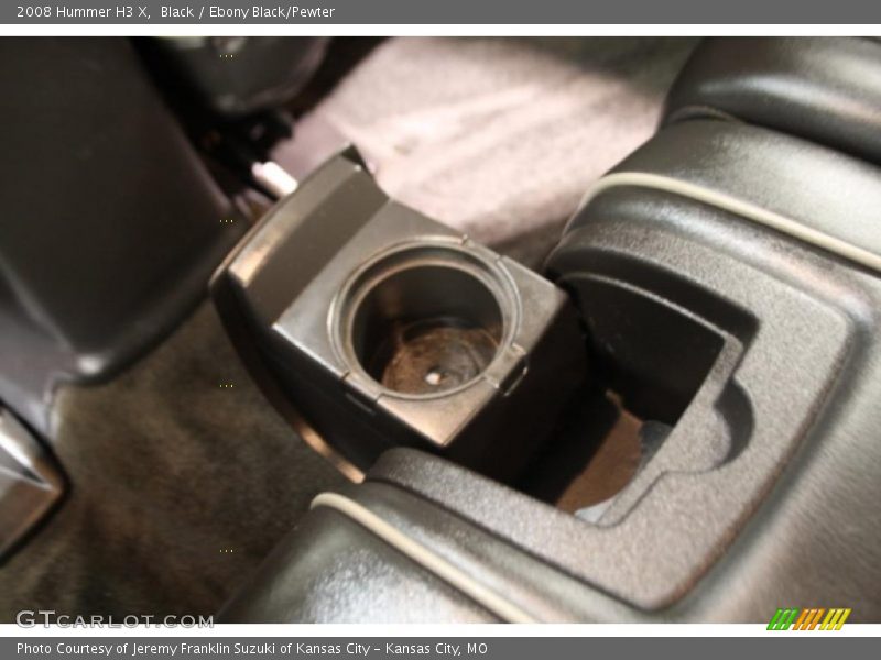 Black / Ebony Black/Pewter 2008 Hummer H3 X