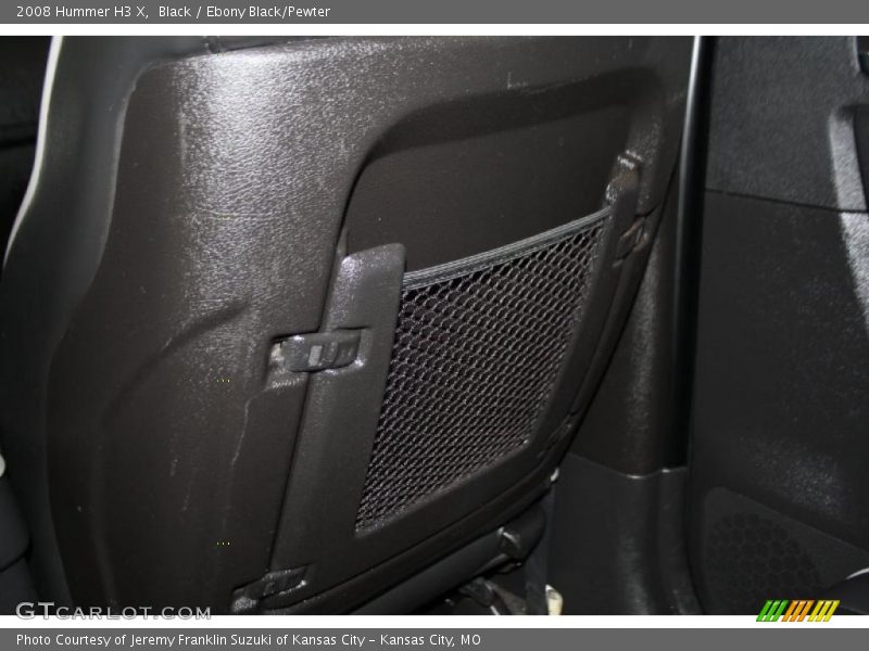 Black / Ebony Black/Pewter 2008 Hummer H3 X