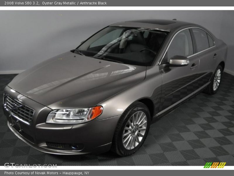 Oyster Gray Metallic / Anthracite Black 2008 Volvo S80 3.2