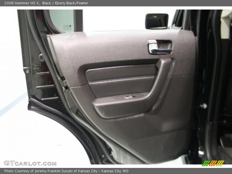 Black / Ebony Black/Pewter 2008 Hummer H3 X