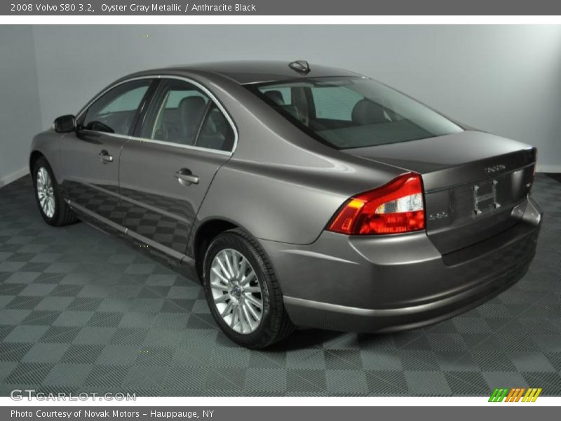 Oyster Gray Metallic / Anthracite Black 2008 Volvo S80 3.2