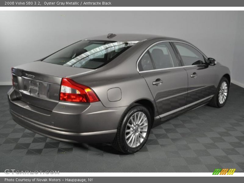 Oyster Gray Metallic / Anthracite Black 2008 Volvo S80 3.2