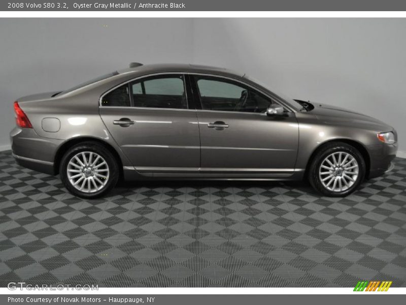 Oyster Gray Metallic / Anthracite Black 2008 Volvo S80 3.2