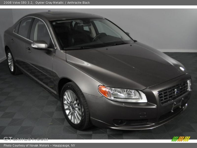 Oyster Gray Metallic / Anthracite Black 2008 Volvo S80 3.2