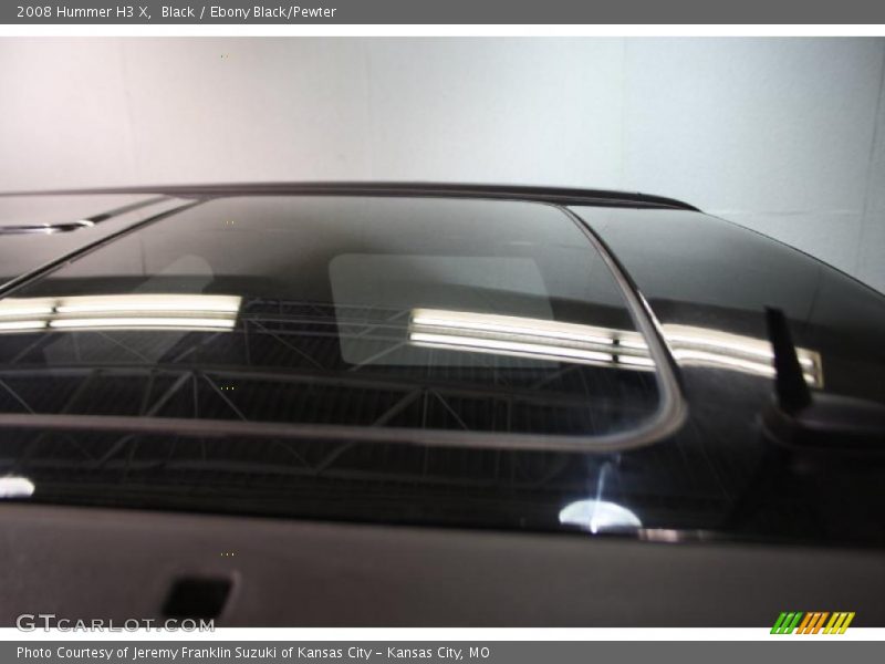 Black / Ebony Black/Pewter 2008 Hummer H3 X