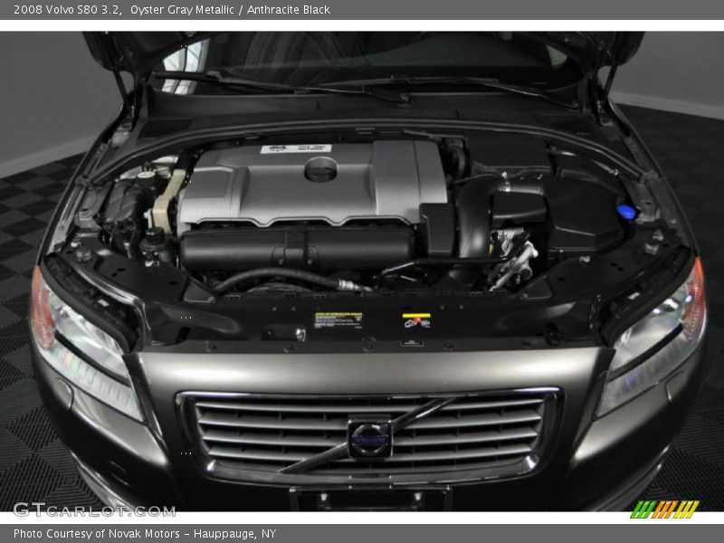 Oyster Gray Metallic / Anthracite Black 2008 Volvo S80 3.2