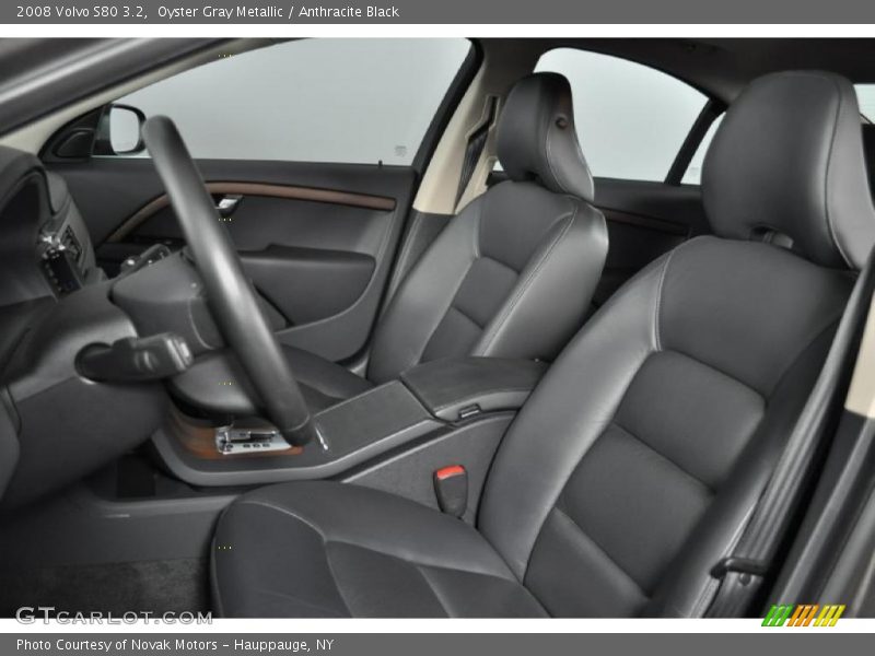 Oyster Gray Metallic / Anthracite Black 2008 Volvo S80 3.2
