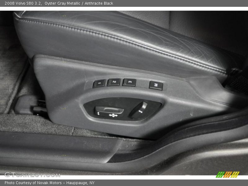 Oyster Gray Metallic / Anthracite Black 2008 Volvo S80 3.2