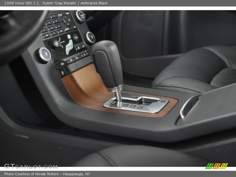 Oyster Gray Metallic / Anthracite Black 2008 Volvo S80 3.2