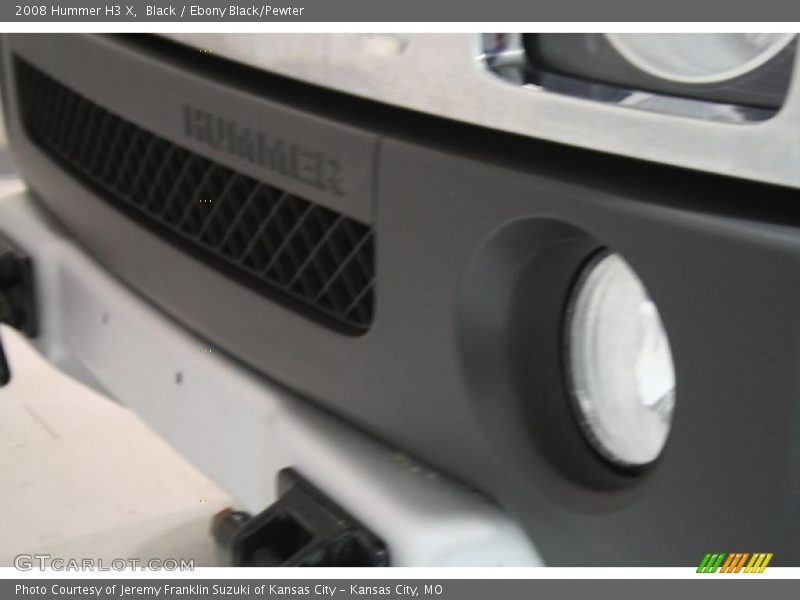 Black / Ebony Black/Pewter 2008 Hummer H3 X