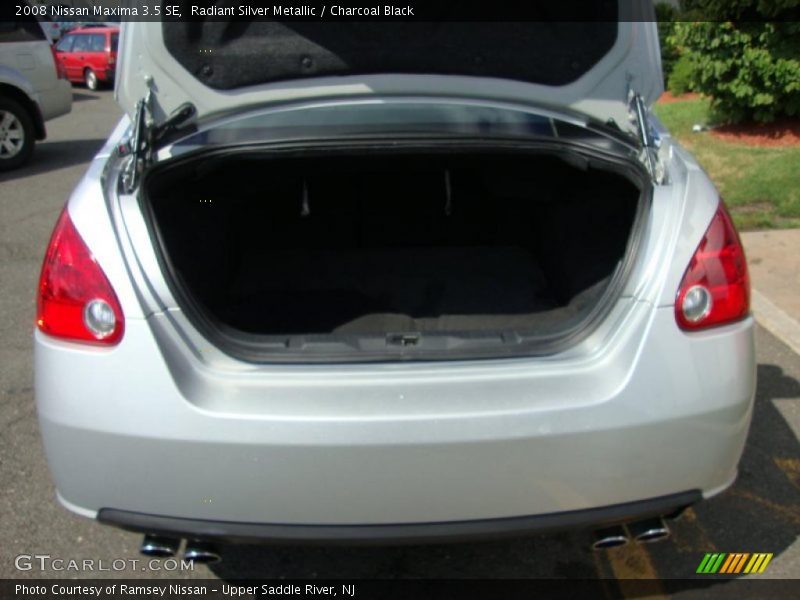Radiant Silver Metallic / Charcoal Black 2008 Nissan Maxima 3.5 SE