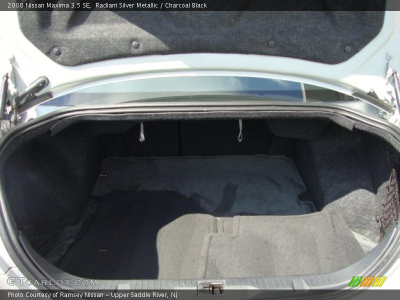Radiant Silver Metallic / Charcoal Black 2008 Nissan Maxima 3.5 SE