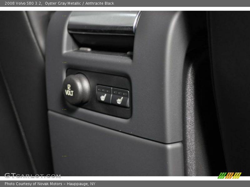 Oyster Gray Metallic / Anthracite Black 2008 Volvo S80 3.2