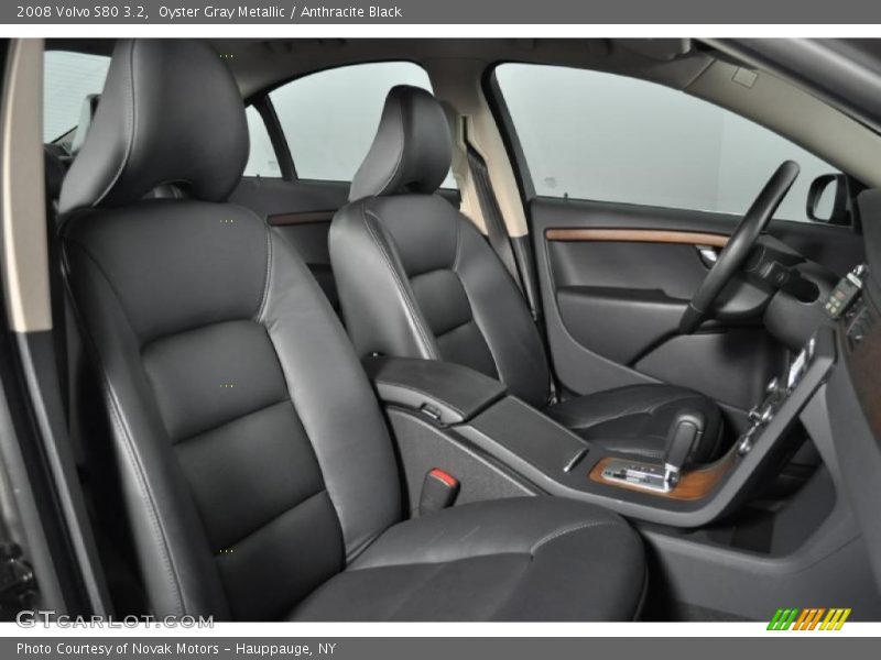 Oyster Gray Metallic / Anthracite Black 2008 Volvo S80 3.2