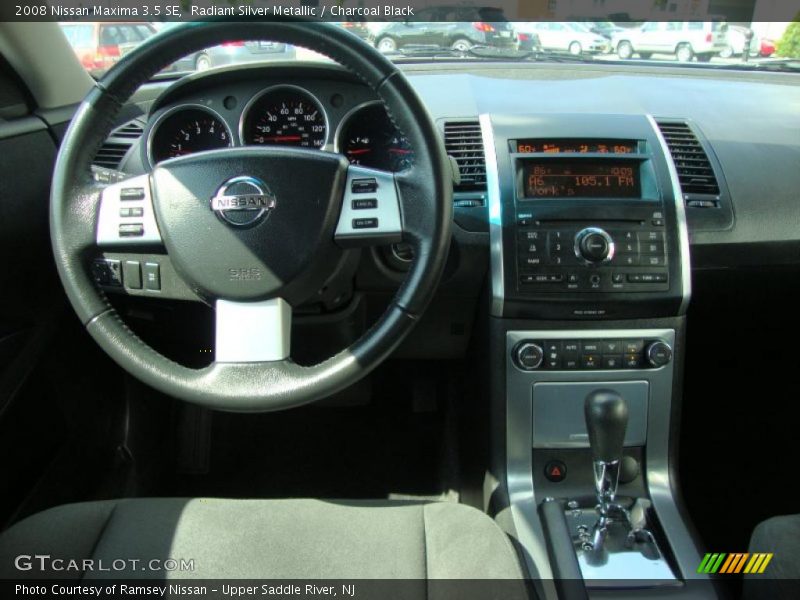 Radiant Silver Metallic / Charcoal Black 2008 Nissan Maxima 3.5 SE