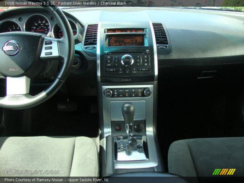 Radiant Silver Metallic / Charcoal Black 2008 Nissan Maxima 3.5 SE