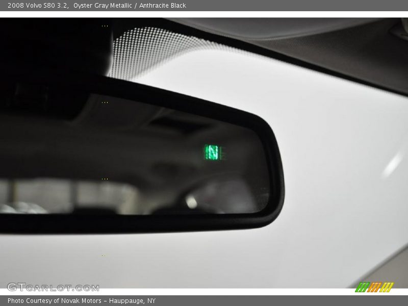 Oyster Gray Metallic / Anthracite Black 2008 Volvo S80 3.2