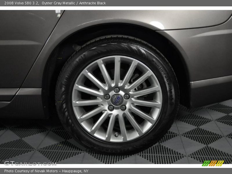 Oyster Gray Metallic / Anthracite Black 2008 Volvo S80 3.2