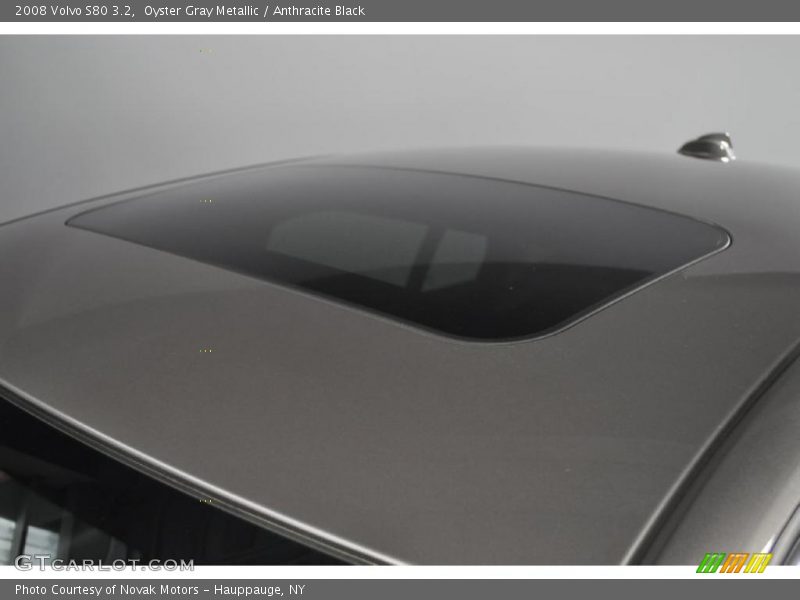 Oyster Gray Metallic / Anthracite Black 2008 Volvo S80 3.2