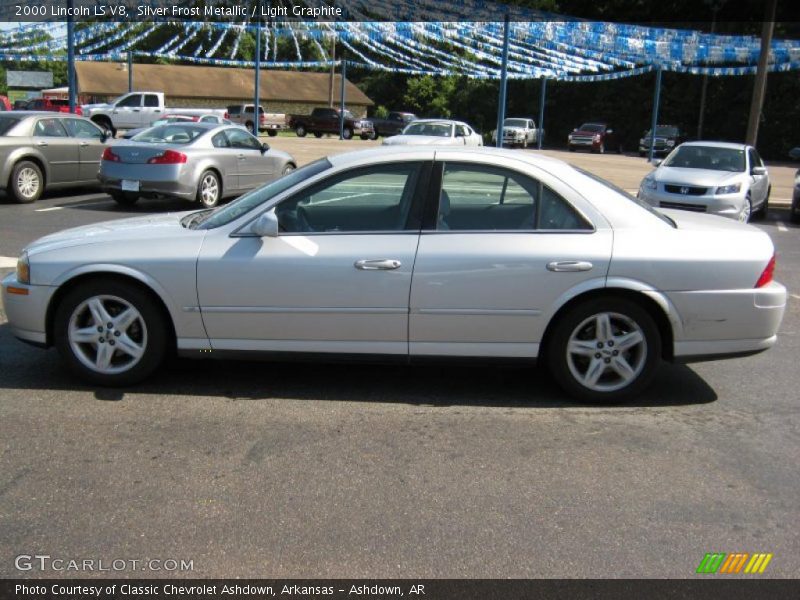 Silver Frost Metallic / Light Graphite 2000 Lincoln LS V8