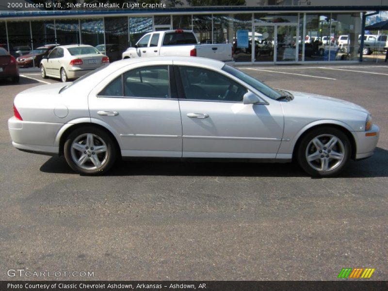 Silver Frost Metallic / Light Graphite 2000 Lincoln LS V8
