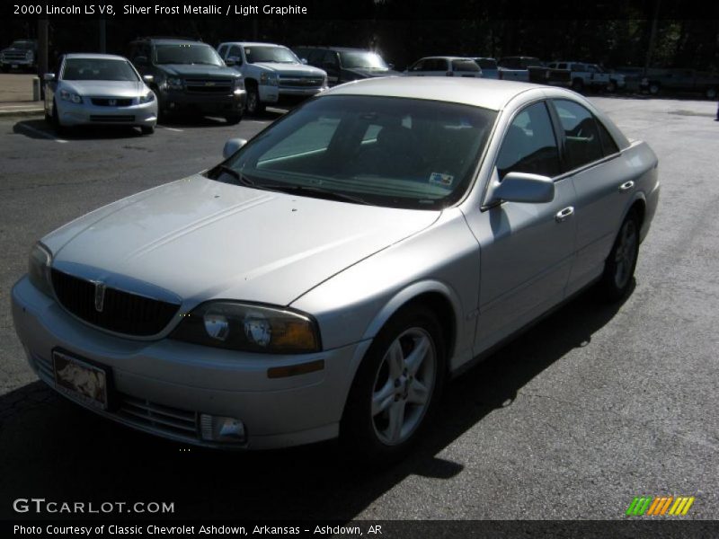 Silver Frost Metallic / Light Graphite 2000 Lincoln LS V8