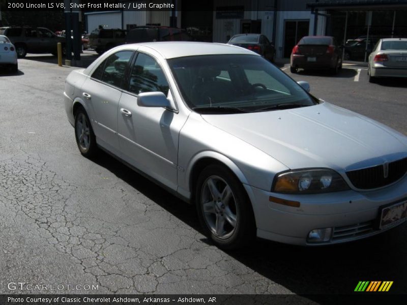 Silver Frost Metallic / Light Graphite 2000 Lincoln LS V8