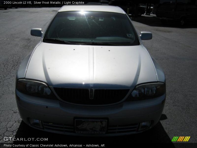 Silver Frost Metallic / Light Graphite 2000 Lincoln LS V8