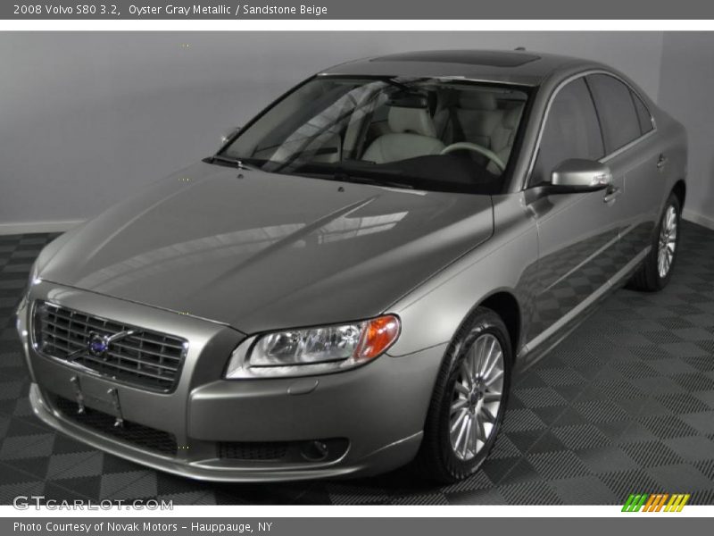 Oyster Gray Metallic / Sandstone Beige 2008 Volvo S80 3.2