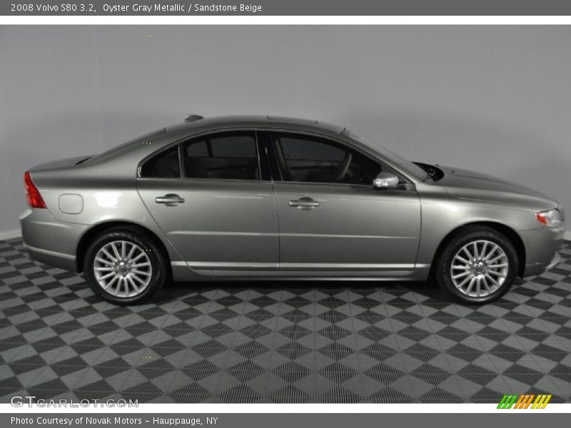 Oyster Gray Metallic / Sandstone Beige 2008 Volvo S80 3.2