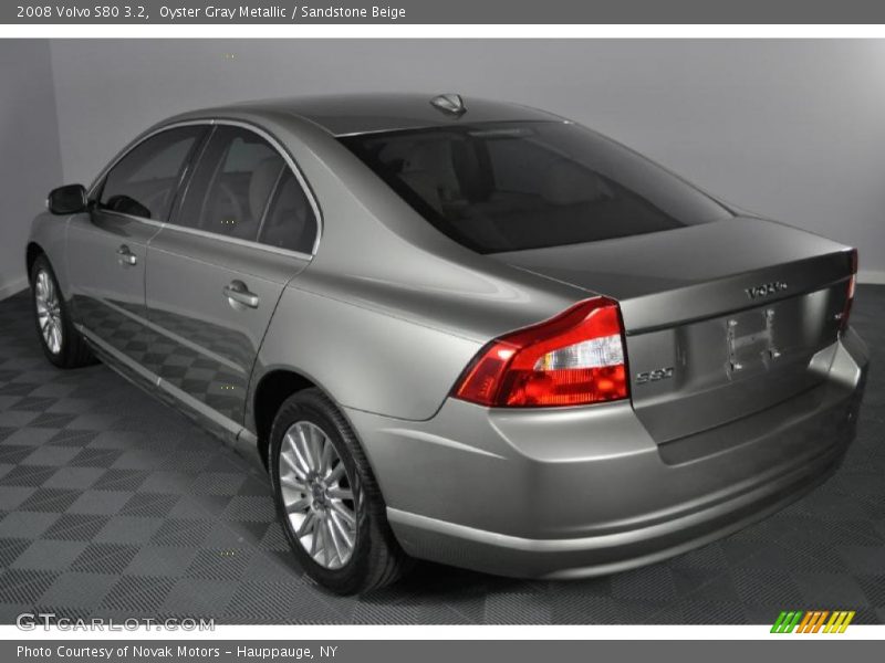 Oyster Gray Metallic / Sandstone Beige 2008 Volvo S80 3.2