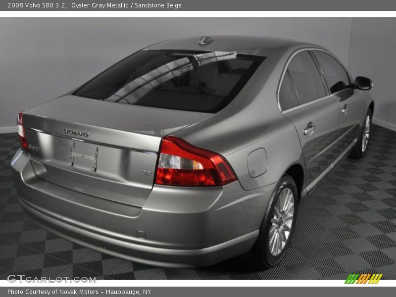 Oyster Gray Metallic / Sandstone Beige 2008 Volvo S80 3.2